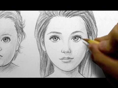 How To Draw A Girl Face